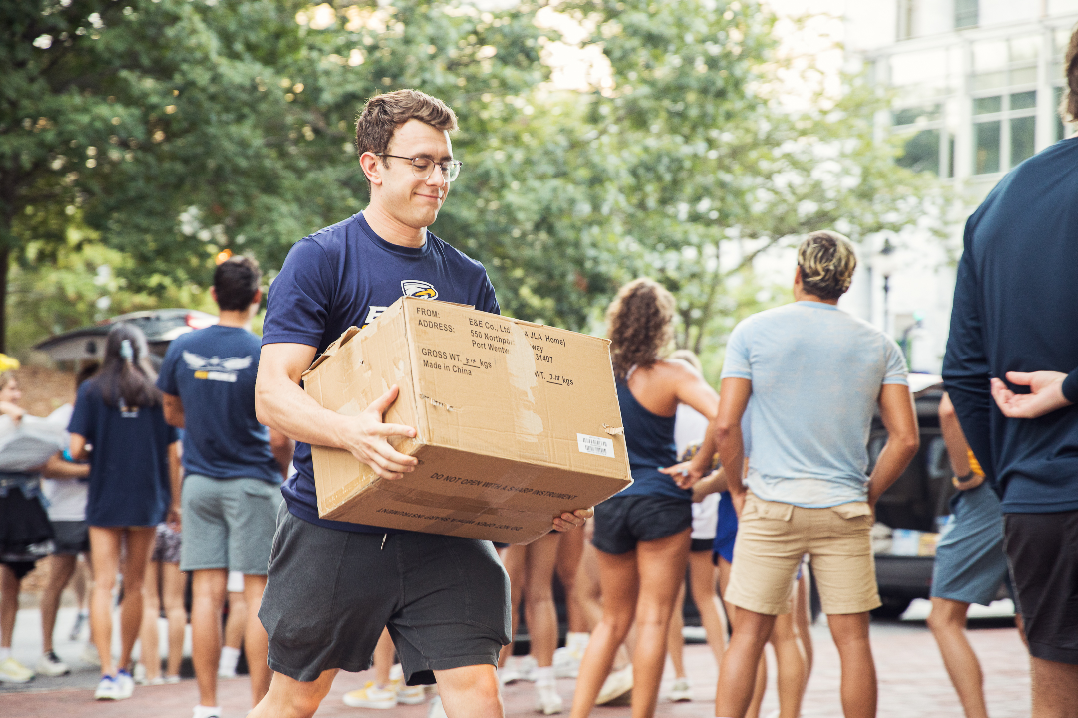 emory university student on move in day at college brandon clifton atlanta photographer